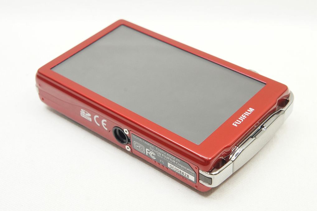 美品 FUJIFILM フジフイルム FinePix Z800EXR コンパクトデジタルカメラ レッド 元箱付 250610q