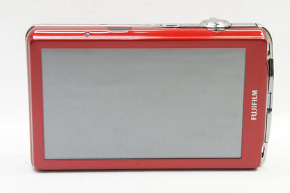 美品 FUJIFILM フジフイルム FinePix Z800EXR コンパクトデジタルカメラ レッド 元箱付 250610q