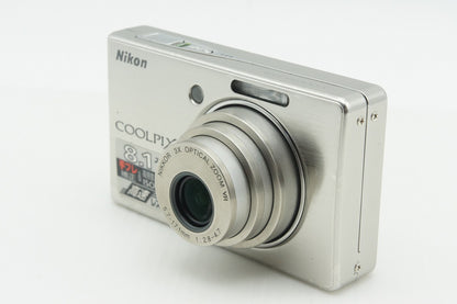 良品 Nikon ニコン COOLPIX S510 コンパクトデジタルカメラ シルバー 260218d