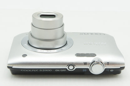良品 Nikon ニコン COOLPIX S2900 コンパクトデジタルカメラ シルバー 元箱付 260218a