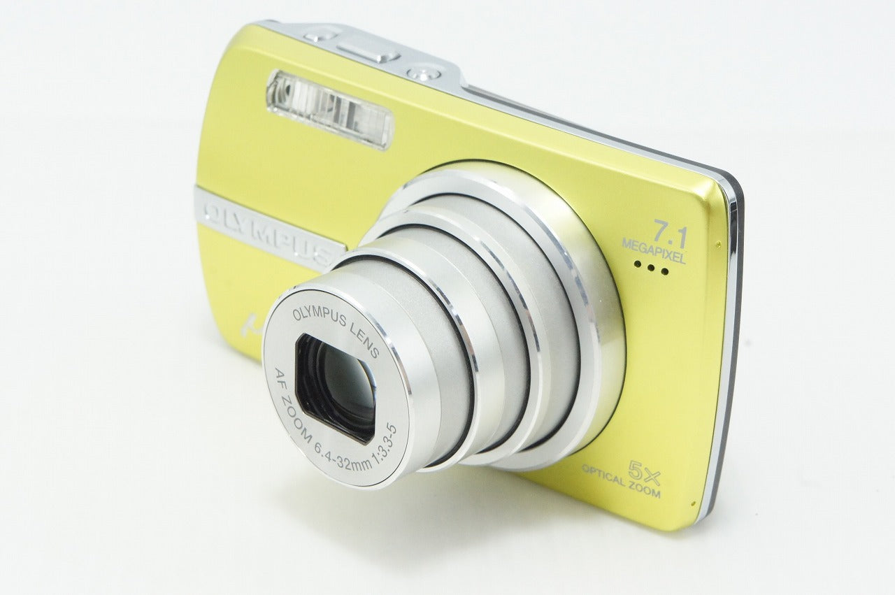 良品 OLYMPUS オリンパス μ750 コンパクトデジタルカメラ ライム