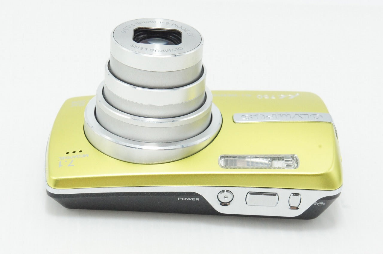良品 OLYMPUS オリンパス μ750 コンパクトデジタルカメラ ライム
