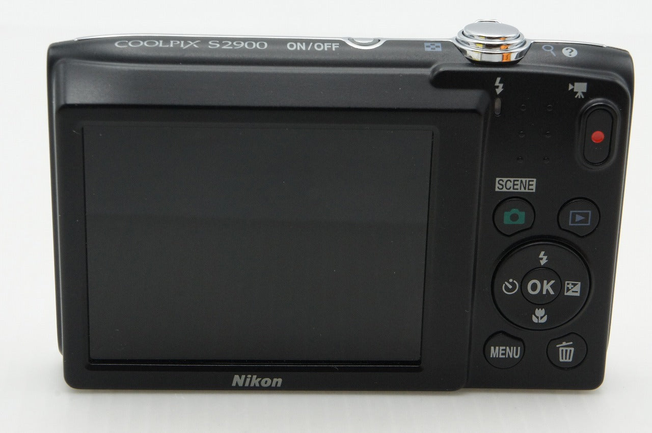 良品 Nikon ニコン COOLPIX S2900 コンパクトデジタルカメラ シルバー 元箱付 260218a