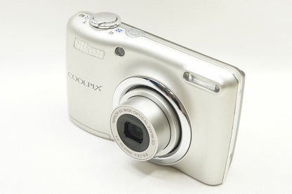 訳あり品 Nikon ニコン COOLPIX L23 コンパクトデジタルカメラ シルバー 250827h