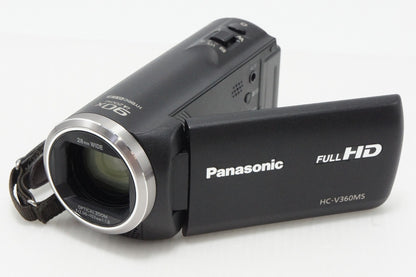 美品 Panasonic パナソニック HC-V360MS デジタルビデオカメラ ブラック 260525t