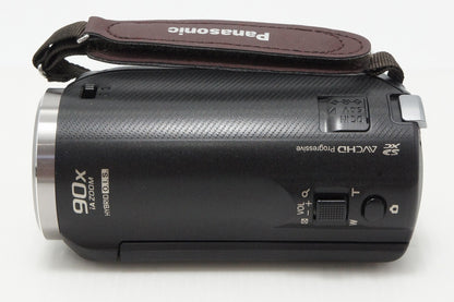 美品 Panasonic パナソニック HC-V360MS デジタルビデオカメラ ブラック 260525t