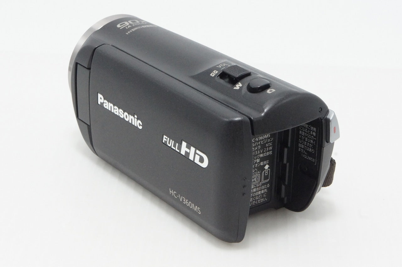 美品 Panasonic パナソニック HC-V360MS デジタルビデオカメラ ブラック 260525t