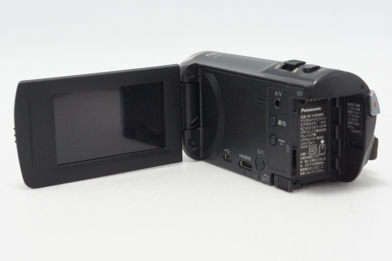 美品 Panasonic パナソニック HC-V360MS デジタルビデオカメラ ブラック 260525t