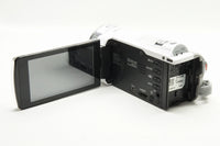 良品 JVC ケンウッド GZ-E600 デジタルビデオカメラ ホワイト 231102d
