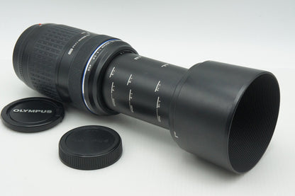 良品 OLYMPUS オリンパス ZUIKO DIGITAL ED 70-300mm F4-5.6 フォーサーズ ズームレンズ フード付 260218u