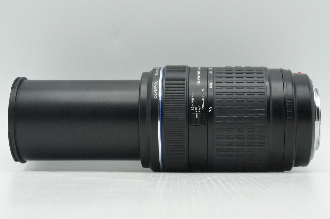 良品 OLYMPUS オリンパス ZUIKO DIGITAL ED 70-300mm F4-5.6 フォーサーズ ズームレンズ フード付 260218u