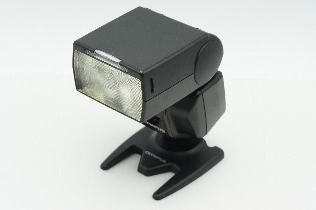 Excellent condition OLYMPUS FL-36 Electronic Flash with stand and case 260218v