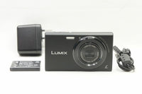 美品 Panasonic パナソニック LUMIX DMC-FH10 コンパクトデジタルカメラ ブラック 240915d