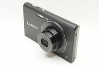 美品 Panasonic パナソニック LUMIX DMC-FH10 コンパクトデジタルカメラ ブラック 240915d