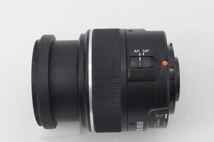 良品 SONY ソニー DT 18-55mm F3.5-5.6 SAM SAL1855 MINOLTA αマウント APS-C ズームレンズ フード付 260527ai