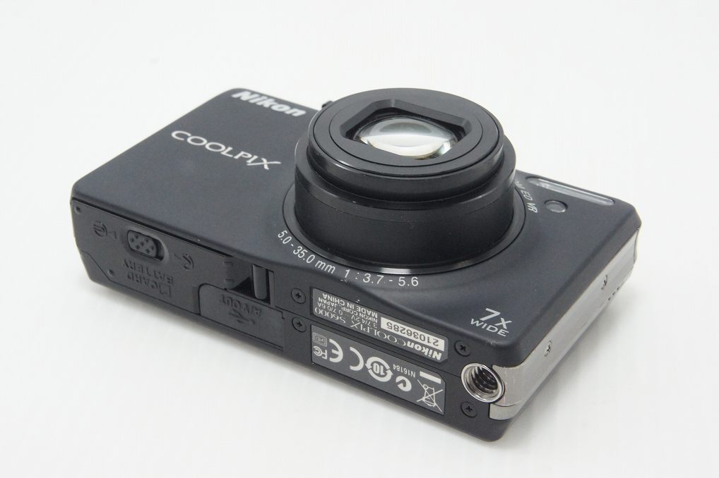Nikon ニコン COOLPIX S6000 コンパクトデジタルカメラ ノーブルブラック 260903d