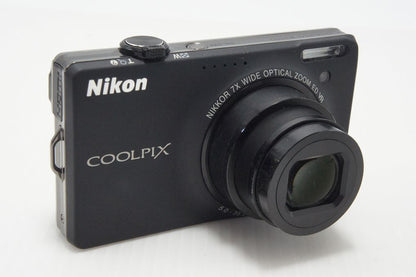 Nikon ニコン COOLPIX S6000 コンパクトデジタルカメラ ノーブルブラック 260903d