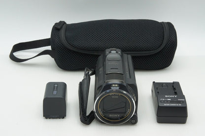 良品 SONY ソニー デジタルビデオカメラ HANDYCAM HDR-CX630V ケース付 260219a