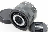 美品 Canon キヤノン EF-M 28mm F3.5 MACRO IS STM 単焦点レンズ EF-Mマウント APS-C 元箱付 240629h