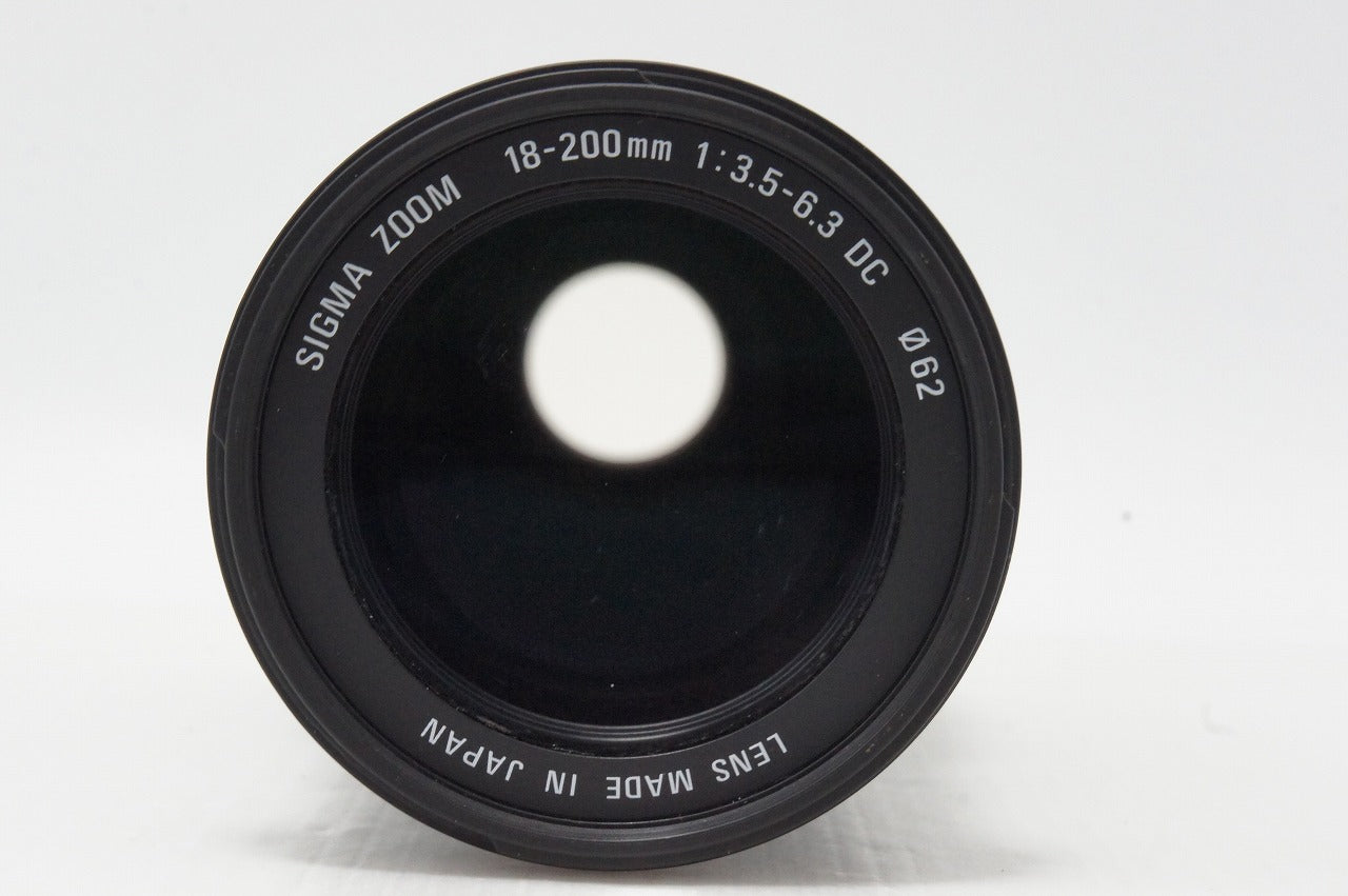 SIGMA シグマ AF 18-200mm F3.5-6.3 DC Canon キヤノン EFマウント APS