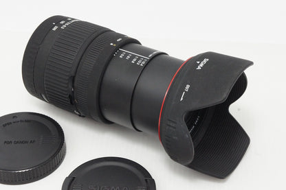 SIGMA シグマ AF 18-200mm F3.5-6.3 DC Canon キヤノン EFマウント APS-C ズームレンズ フード付 260527b