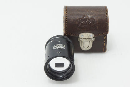 Nikon ニコン Nippon Kogaku 135mm ファインダー ブラック ケース付 260327aa