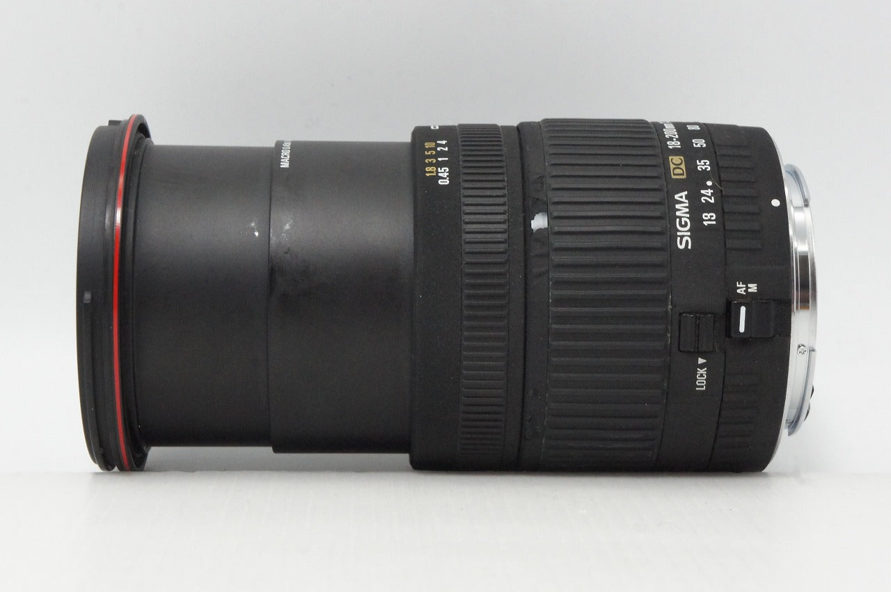 SIGMA シグマ AF 18-200mm F3.5-6.3 DC Canon キヤノン EFマウント APS