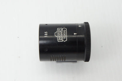 Nikon ニコン Nippon Kogaku 135mm ファインダー ブラック ケース付 260327aa