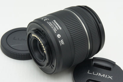 美品 Panasonic LUMIX G VARIO 14-42mm F3.5-5.6 ASPH. MEGA O.I.S H-FS014042 マイクロフォーサーズ 260219h