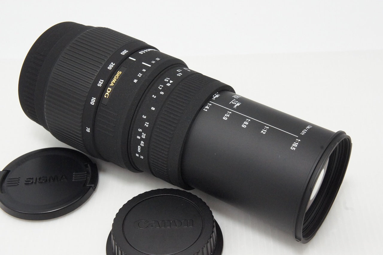 良品 SIGMA シグマ 70-300mm 4-5.6 DG MACRO Canon キヤノン EFマウント ズームレンズ 260526c