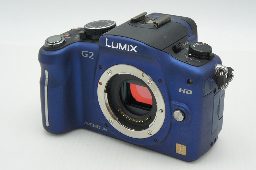 良品 Panasonic パナソニック LUMIX DMC-G2 ボディ ミラーレス一眼カメラ コンフォートブルー 260210j