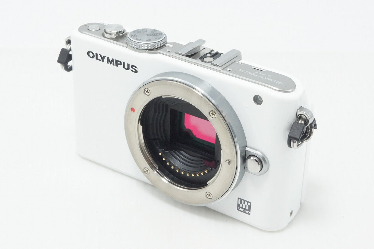 OLYMPUS オリンパス PEN Lite E-PL3 ボディ ミラーレス一眼カメラ ホワイト 元箱付 260904t