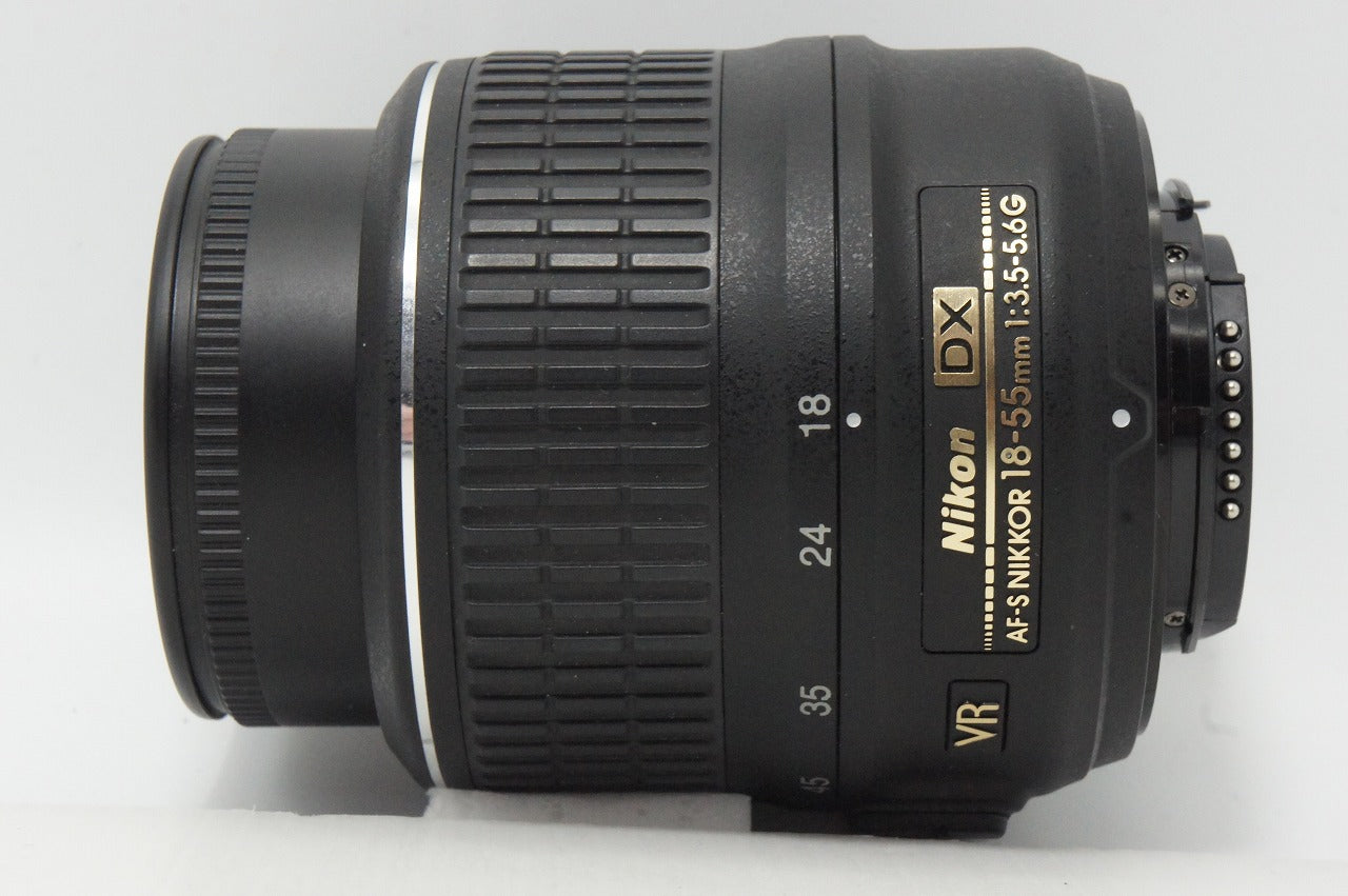 良品 Nikon ニコン AF-S DX NIKKOR 18-55mm F3.5-5.6G VR APS-C ズームレンズ 260527d
