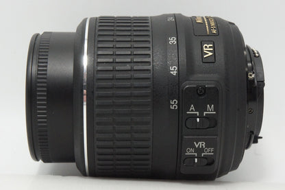 良品 Nikon ニコン AF-S DX NIKKOR 18-55mm F3.5-5.6G VR APS-C ズームレンズ 260527d