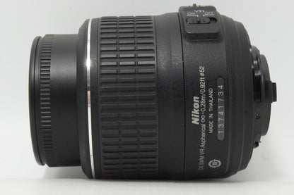 良品 Nikon ニコン AF-S DX NIKKOR 18-55mm F3.5-5.6G VR APS-C ズームレンズ 260527d
