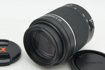 美品 SONY ソニー DT 55-200mm F4-5.6 SAM SAL55200-2 MINOLTA ミノルタ αマウント ズームレンズ フード付 260219r