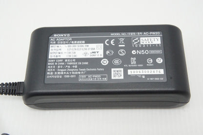美品 SONY ソニー ACアダプター AC-PW20 元箱付 260527bi