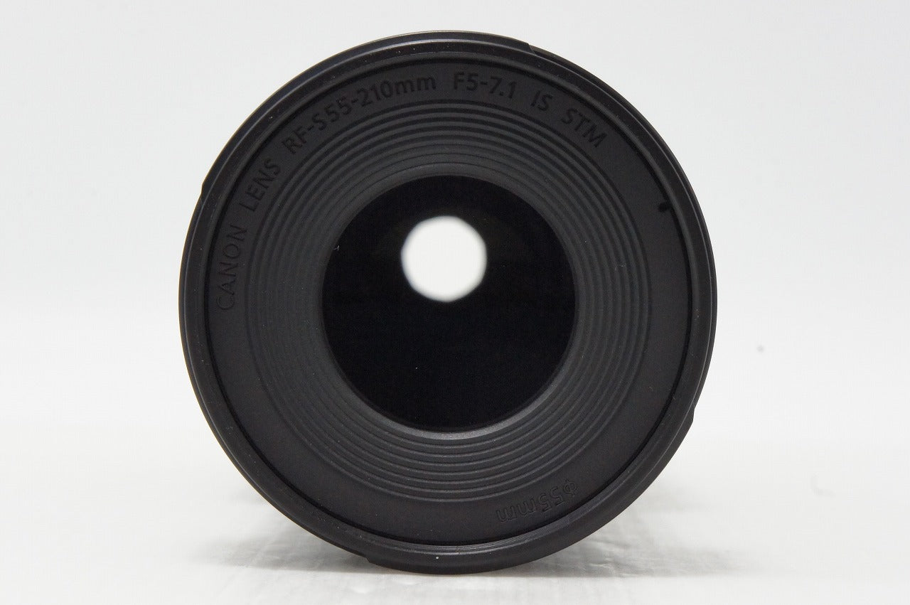 美品 Canon キヤノン RF-S 55-210mm F5-7.1 IS STM APS-C RFマウント ズームレンズ 260527f