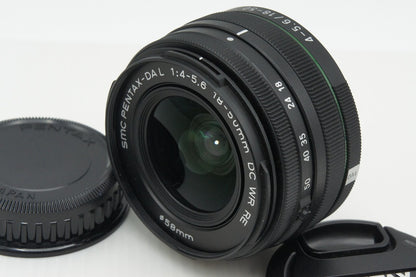 美品 ペンタックス smc PENTAX DA L 18-50mm F4-5.6 DC WR RE Kマウント APS-C ズームレンズ 260219o