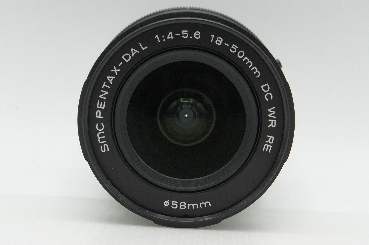 美品 ペンタックス smc PENTAX DA L 18-50mm F4-5.6 DC WR RE Kマウント APS-C ズームレンズ 260219o
