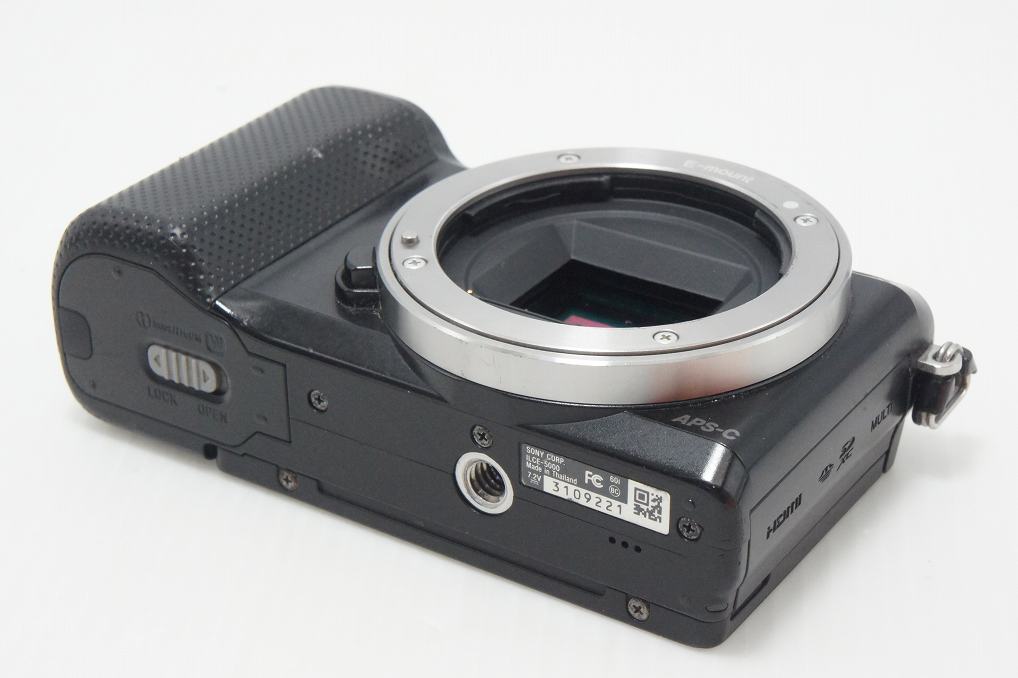 SONY ソニー α5000 ボディ ILCE-5000 ミラーレス一眼カメラ ブラック 260907j