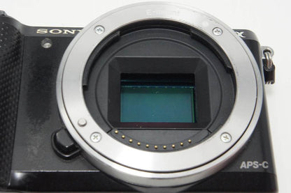 SONY ソニー α5000 ボディ ILCE-5000 ミラーレス一眼カメラ ブラック 260907j
