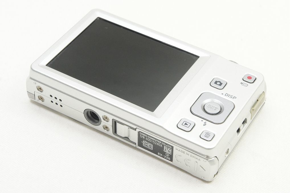 CASIO カシオ EXILIM EX-Z28 コンパクトデジタルカメラ シルバー 250605t