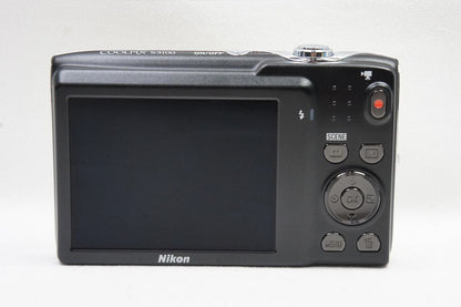美品 Nikon ニコン COOLPIX S3100 コンパクトデジタルカメラ シャンパンシルバー 250610g