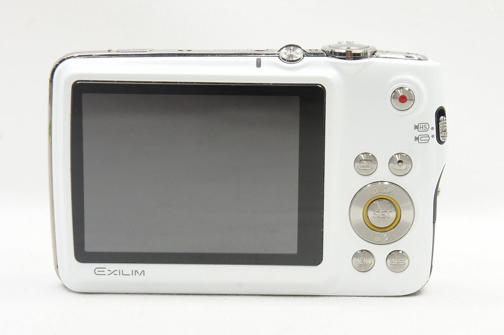 美品 CASIO カシオ HI-SPEED EXILIM EX-FS10 コンパクトデジタルカメラ ホワイト 250610i