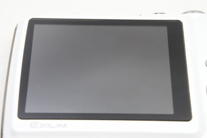 美品 CASIO カシオ HI-SPEED EXILIM EX-FS10 コンパクトデジタルカメラ ホワイト 250610i