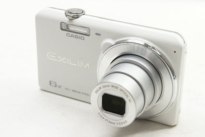 CASIO カシオ EXILIM EX-ZS25 コンパクトデジタルカメラ ホワイト 250602m