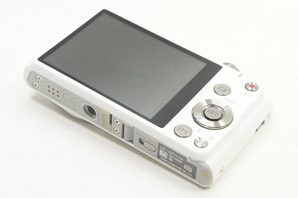 CASIO カシオ EXILIM EX-ZS25 コンパクトデジタルカメラ ホワイト 250602m