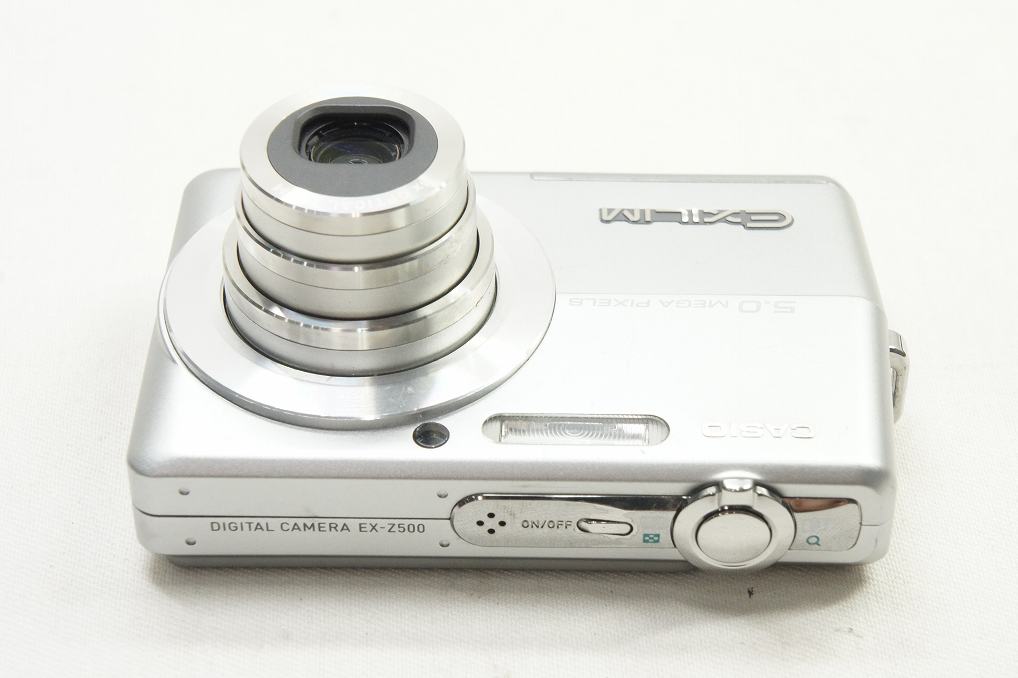 訳あり品 CASIO カシオ EXILIM EX-Z500 コンパクトデジタルカメラ シルバー 元箱付 250610l