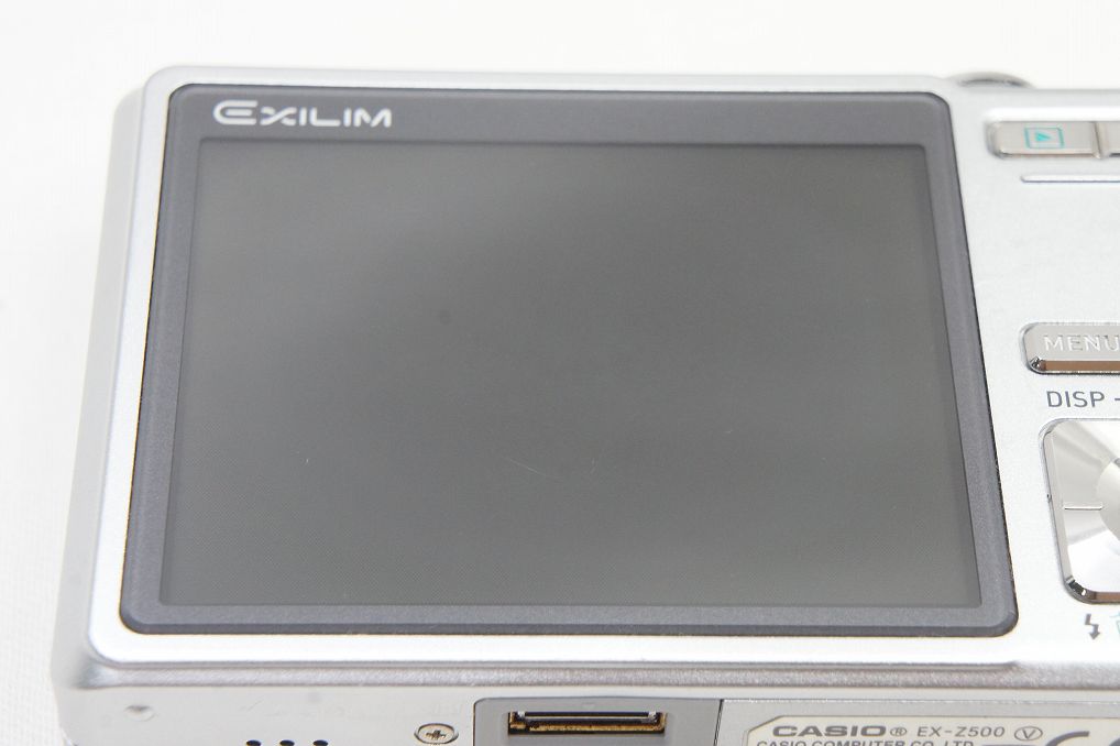 訳あり品 CASIO カシオ EXILIM EX-Z500 コンパクトデジタルカメラ シルバー 元箱付 250610l